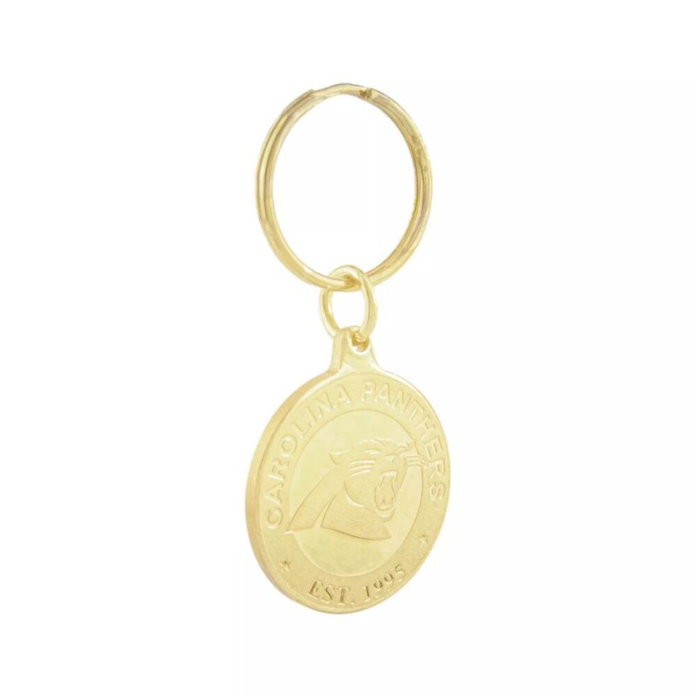 NFL Carolina Panthers Coin Keychain